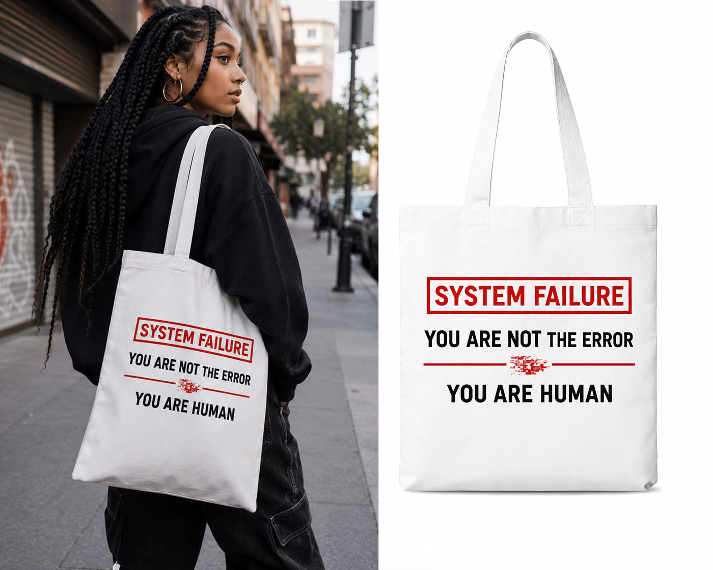 Linea Fallo Del Sistema: TOTE BAG SYSTEM